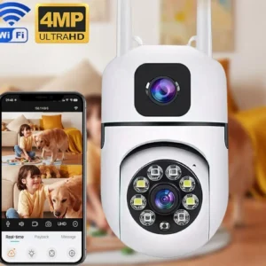 Wifi  4MP+4MP  Indoor CCTV Camera V380