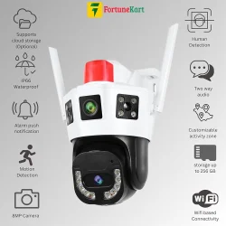 5G 5MP 2 Lens PTZ Outdoor V380
