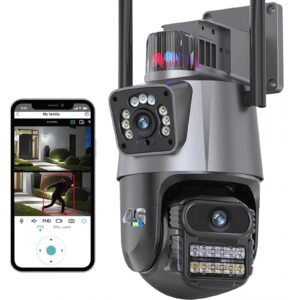 Wifi Single Band 5MP+5MP  Outdoor Cctv Camera  V380