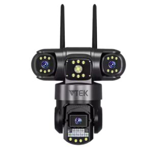 5G 5MP Three View Outdoor CCTV Camera V380