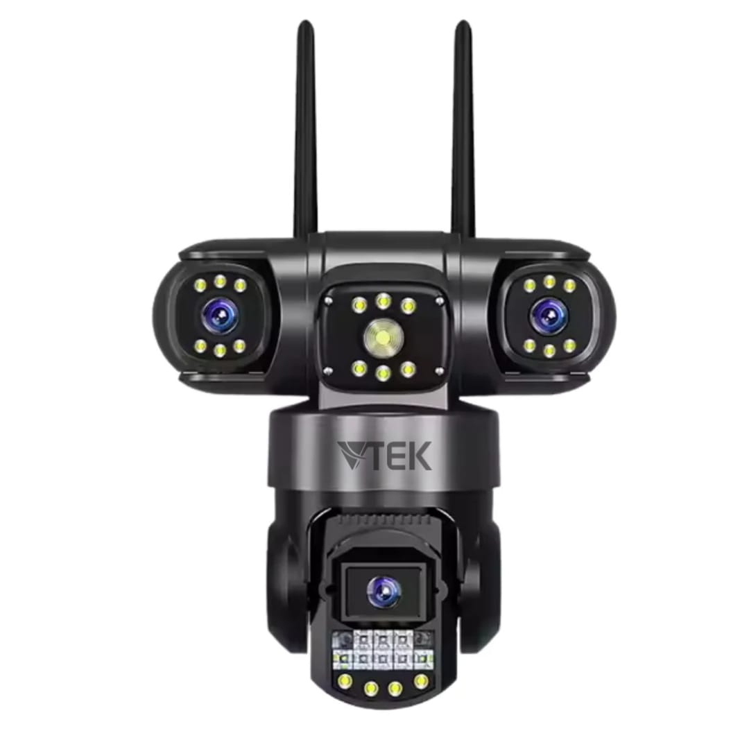 5G 5MP Three View Outdoor CCTV Camera V380