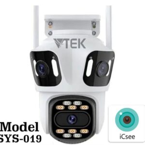 Wifi Three View 6MP+3MP +3MP Outdoor CCTV Camera  ICSEE
